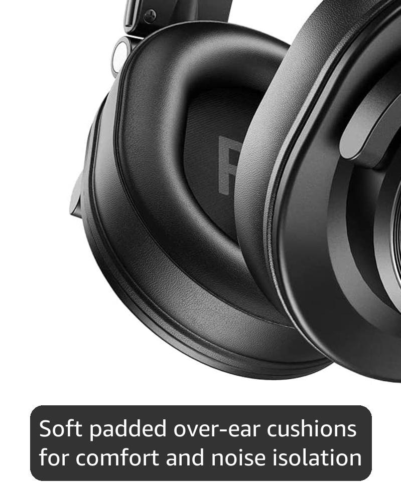 Amazon.com: OneOdio A71 Hi-Res Wired Over-Ear Studio Headphones